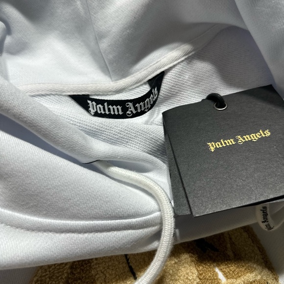 Palm Angels Bear Hoodie ‘White’ - Picture 8 of 8